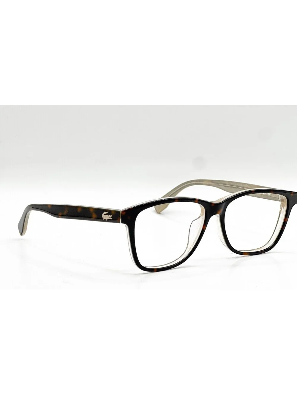 Lacoste L2776 214 Havana Rectangle Authentic Eyeglass Frames 53-15
